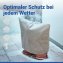Pflanzenschutz-Vlies 80 x 60 cm, Beige, 3er Set, reißfestes Wintervlies für Pflanzen - 5