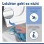 WC Sitz Mod. Kos Weiß, Toilettendeckel mit Absenkautomatik - 5