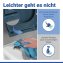 WC Sitz Mod. Samos Slate Blue, Toilettendeckel mit Absenkautomatik - 5