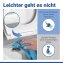 WC Sitz Mod. Rieti Weiß, stabiler Toilettensitz mit Absenkautomatik - 5