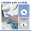 WC Sitz Mod. Vorno Neo Weiß, Toilettendeckel mit Absenkautomatik - 5