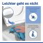 WC Sitz Mod. Ios Weiß, stabiler Toilettensitz mit Absenkautomatik - 5