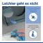 WC Sitz Mod. Ostuni Grau, stabiler Toilettensitz mit Absenkautomatik - 5