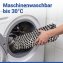 Badteppich Mod. Covelo Weiß-Anthrazit, 50 x 80 cm, rutschfest und waschbar bis 30 °C - 5