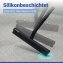 Badezimmerwischer Mod. Mola Silikon XXL Schwarz, extra breite Wischfläche - 5