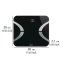 Analysewaage LED mit Bluetooth Schwarz, Körperfettwaage - 5