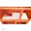 Kleintierstall aus Holz in Braun, ideal für Kaninchen - 5