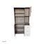 Küchenschrank Beton/Weiß Blanca - 5