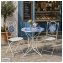 Gartentisch Metall Creme Santorin - 5
