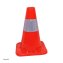4er Set Verkehrskegel 30 cm Trainingskegel Pylonen Orange - 5