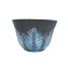 Blumentopf Nessa Feder Blau 3er-Set - 5