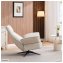 Relaxsessel Edith mit Liegefunktion Kunstleder Creme - 5