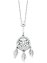 Anhänger mit Kette 925/- Sterling Silber rhodiniert  19 Zirkonia - 5