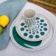 Kleiner Teller 20,5 cm 4er-Set CONNECT PLATE MONSTERA DOTS - 5
