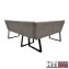 Eckbank 152 x 192 cm Vemal kurzer Schenkel links - 5