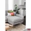 Ecksofa Antonius Webstoff Grau rechts - 5