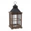 Laterne aus Holz im 2er Set  - 5