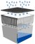 Raumentfeuchter Mod. Cube, Blau, 500 g, 2er Set, für Räume bis ca. 40 m³ - 5