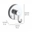 Wenko Vacuum-Eckablage mit 2 Haken - 5