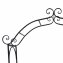 Romantische Gartenbank mit Rosenbogen aus Metall Celia - 5