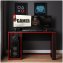 Gaming Schreibtisch Schwarz/Rot Moderner Gamer-Tisch 120 x 76 x 54 cm - 5