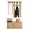 Garderobenpaneel mit Schuhschrank Thekla Sonoma - 5