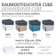 Raumentfeuchter Mod. Cube Nachfüller 500 g mit Orangenduft, 3er Set, Luftentfeuchter Nachfüllpack - 5