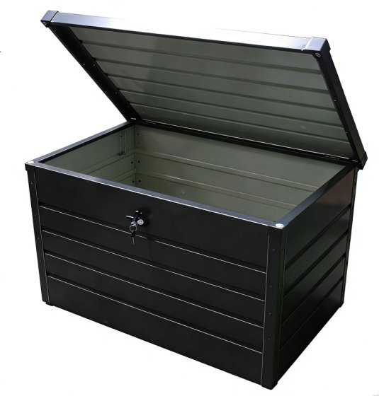 Metall-Aufbewahrungsbox Gartentruhe 300L Stauraum wetterfest 