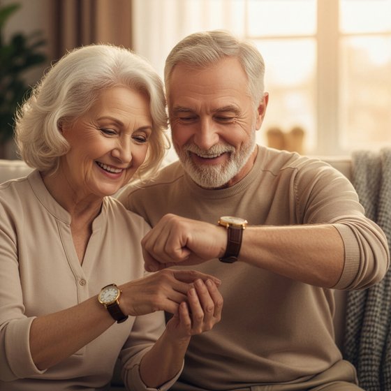 Ihr Geschenk: Partneruhren-Set 