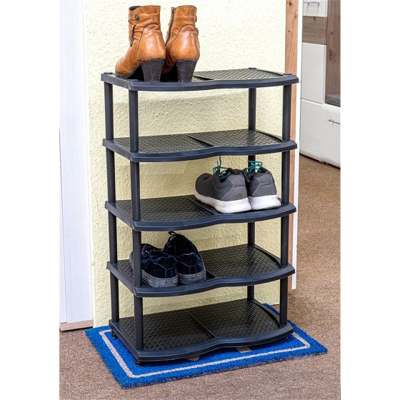 Schuhregal 5 Etagen für 10 Paar Schuhe 