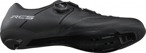 Rennrad- Fahrradschuhe RC503 WIDE, schwarz 