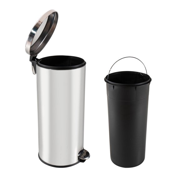 Pedalmülleimer Edelstahl Jannik 30 Liter 