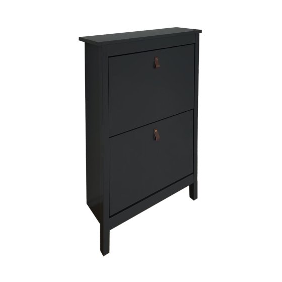Schuhschrank Hayet Schwarz 