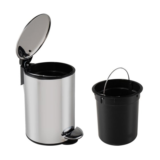 Kosmetikeimer 3 Liter Edelstahl 