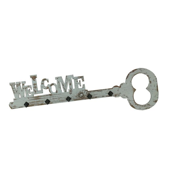 Schlüsselbrett Shabby Look Welcome 