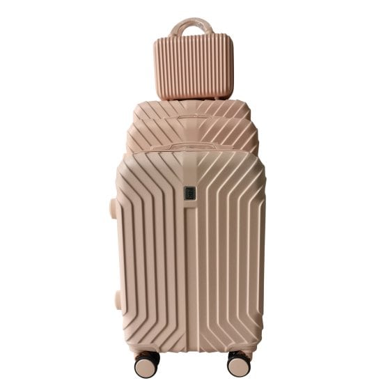 Hartschalenkoffer 4er-Set Mabell Rosa 