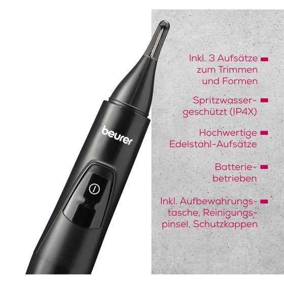 Präzisionstrimmer MN2X mit 3 Aufsätzen 
