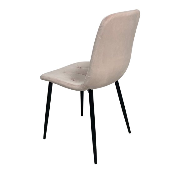 Stuhl Mesa Eco 4er-Set Velvet Rosa 