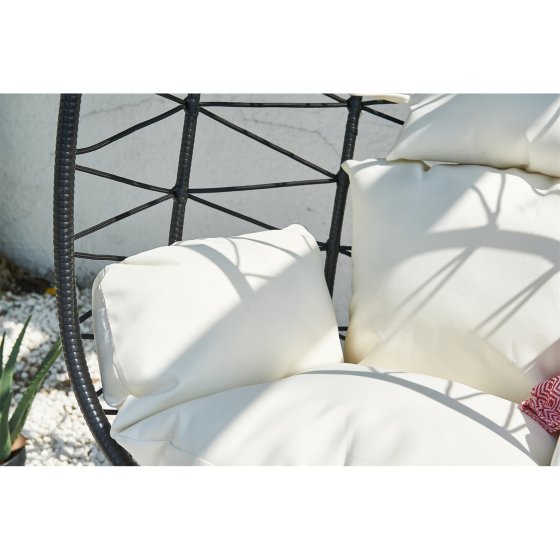 Lounge Sessel mit Hängegestell 