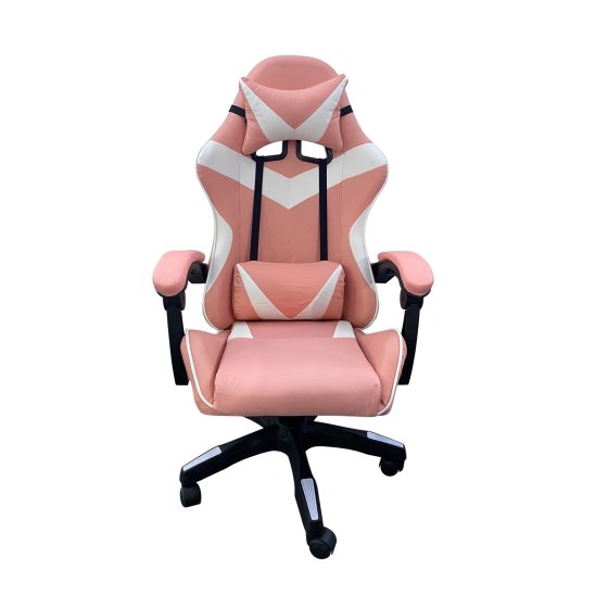 Schreibtischstuhl Krit Pink-Weiß 