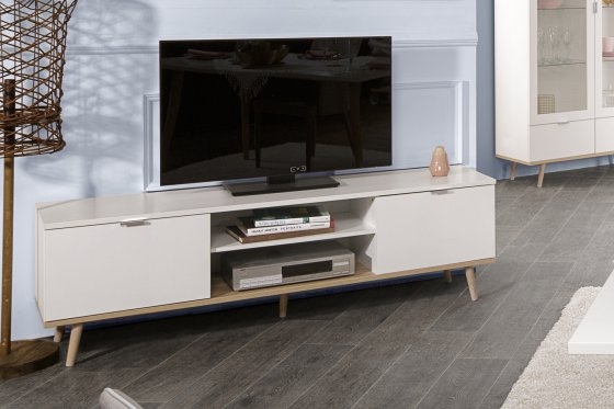 TV-Board Göteborg mit 4 Fächern 