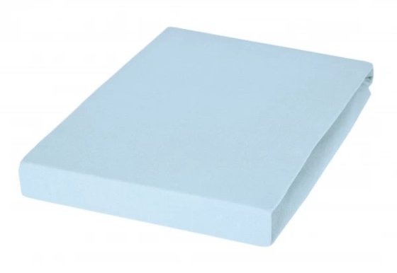 Spannbetttuch Elastic Jersey 5002 Janine hellblau | 200x200
