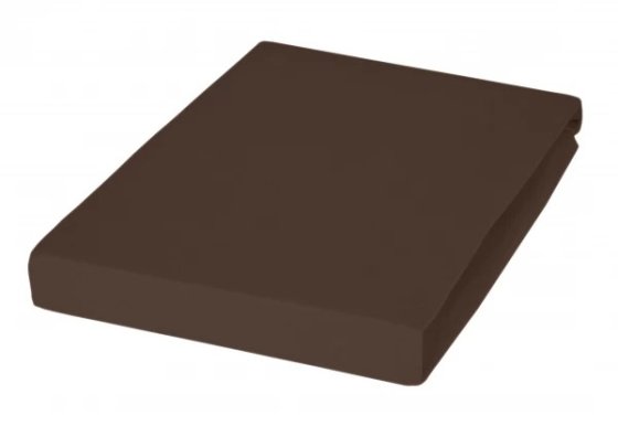 Spannbetttuch Elastic Jersey 5002 Janine dunkelbraun | 200x200