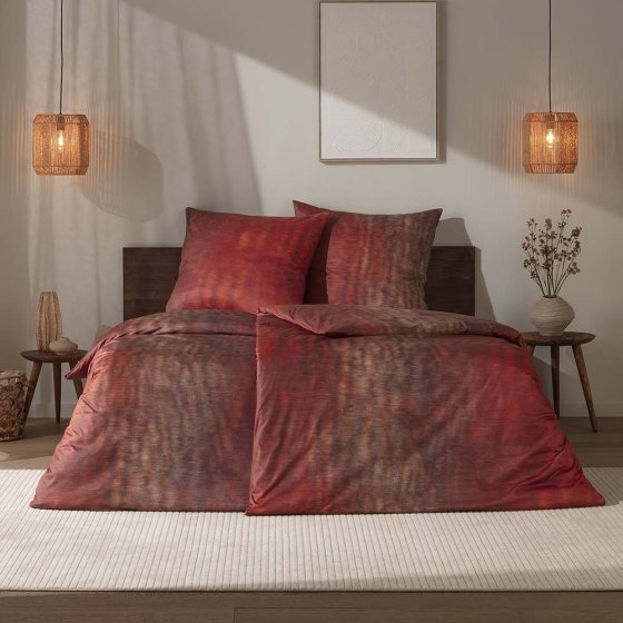 Bettwäsche Arno ESTELLA bordeaux | 155x220