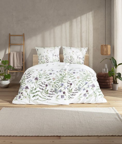 Bettwäsche Mako-Satin Bio Leticia ESTELLA 