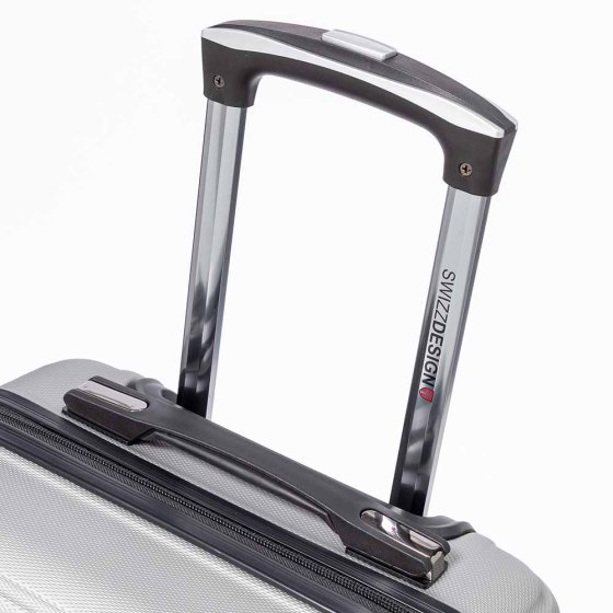 ABS Handgepäck Trolly Hellgrau
