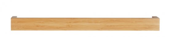 Wandregal Mod. Bambusa aus Bambus, 60 cm, inklusive Befestigungsmaterial 