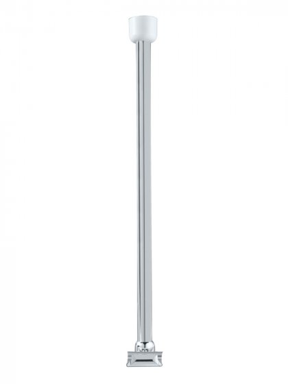 Deckenstütze für Teleskop-Duschstange Chrom, für Stangen mit Ø 2 / 2,5 cm