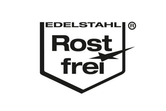 Teigrolle mit Abstandhalter EDELSTAHL, Teigausroller mit Messskala