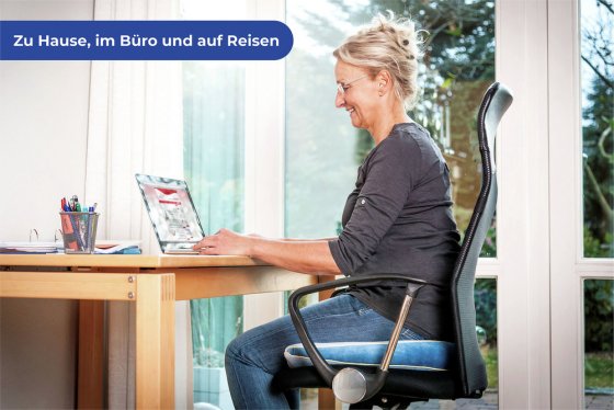 Keilkissen, ca. 40 x 36 x 13 cm 